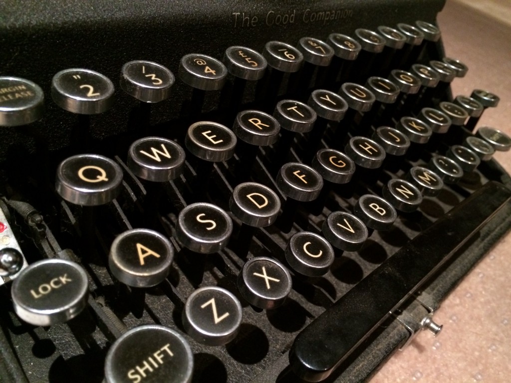 The Imperial Good Companion Typewriter